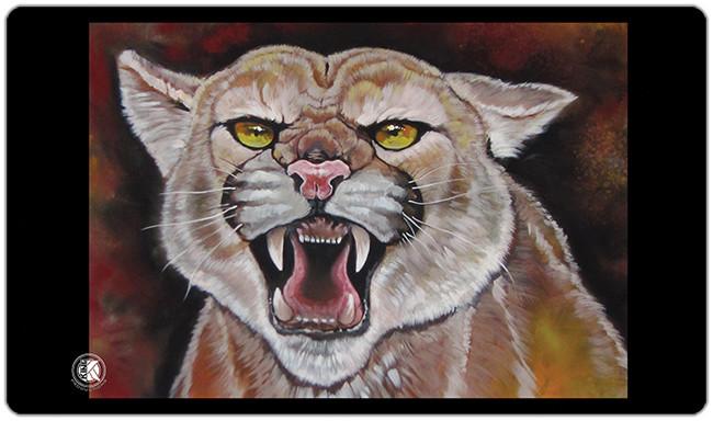 Mountain Lion Playmat