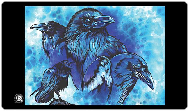 Raven Collage Playmat