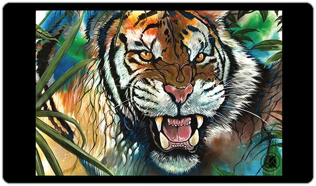 Tiger Screams Playmat