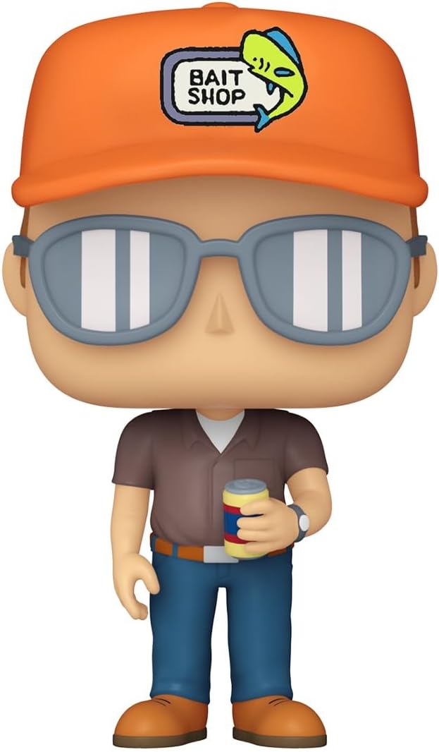 King of the Hill Dale Gribble Funko Vinyl Figure #1976 with Funko Protector