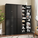Kitchen Pantry Cabinet 65.5 Inch Freestanding Tall Buffet Cupboard