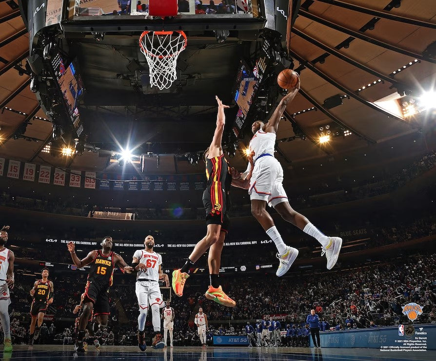 RJ Barrett Slam Dunk New York Knicks 8