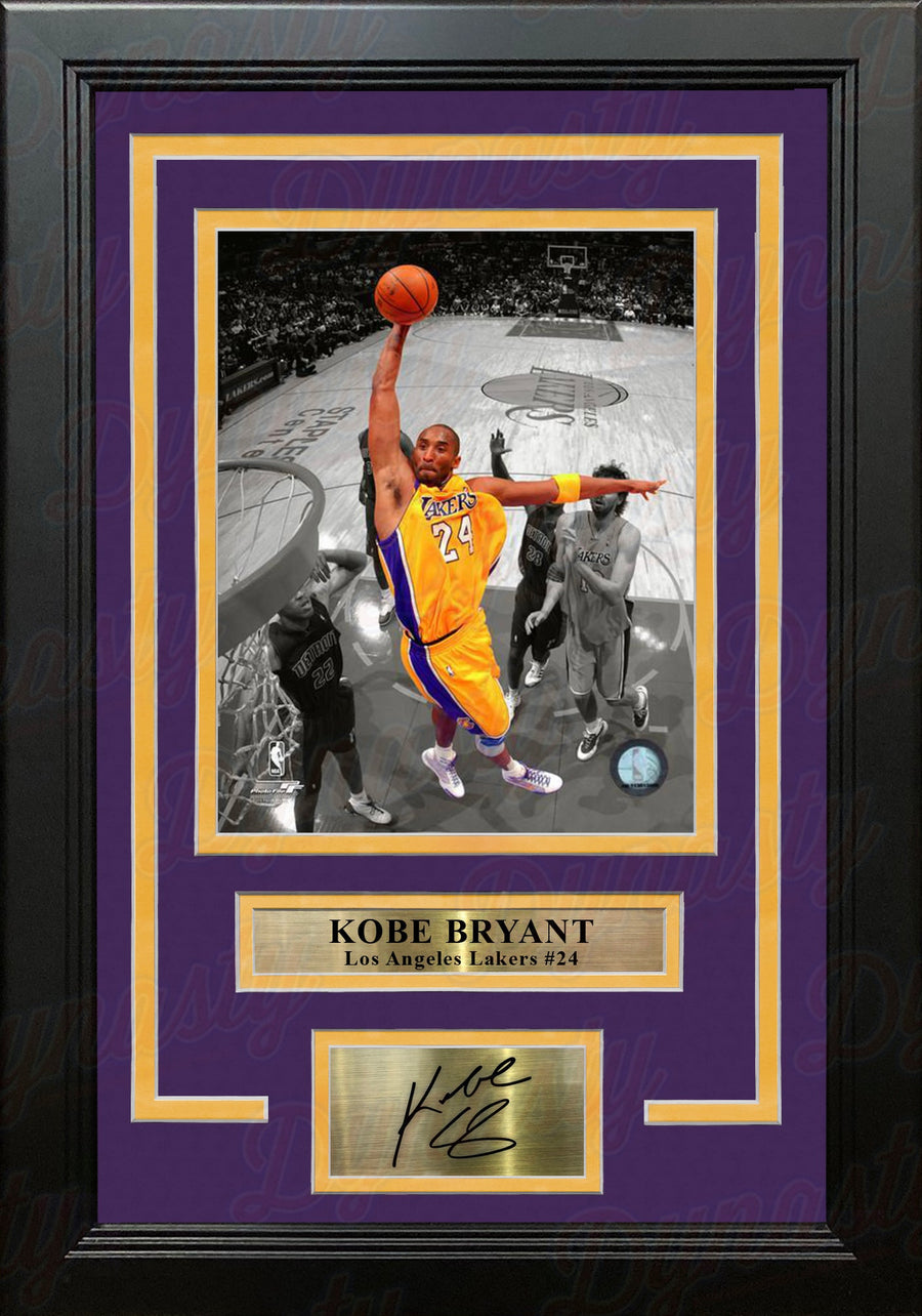 Kobe Bryant Spotlight Dunk Los Angeles Lakers 8