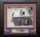 Kobe Bryant's Last Career Shot Los Angeles Lakers Framed Basketball Photo
