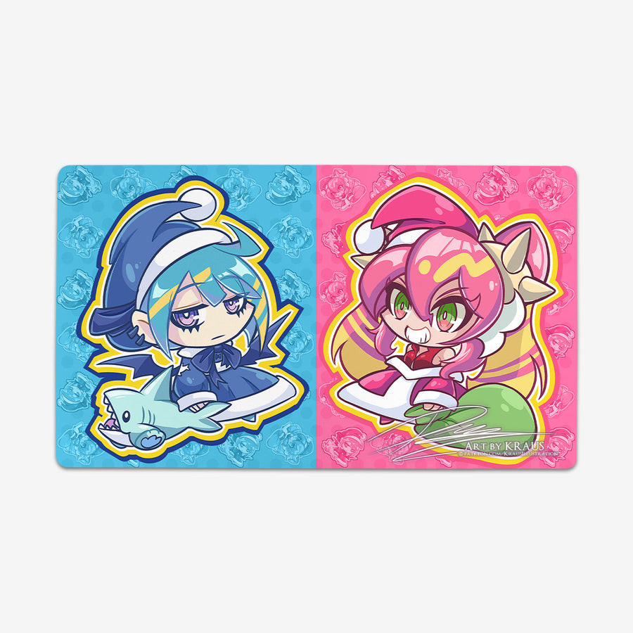 Padoru Twins Playmat