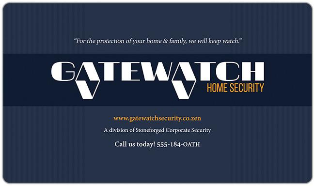 Gatewatch Security Playmat