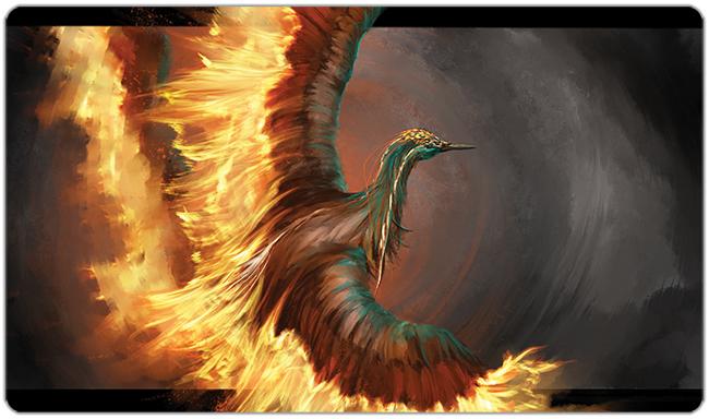 Emerald Firebird Playmat