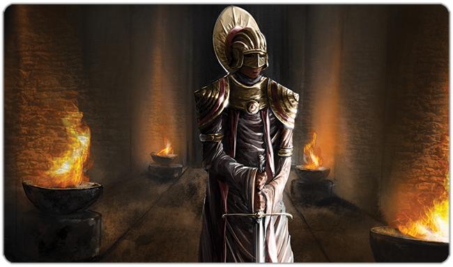Warrior Priest of the Red Sun Playmat