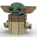 The Child - Baby Yoda Star Wars Mandalorian Set [CUSTOM MOC] made using LEGO parts