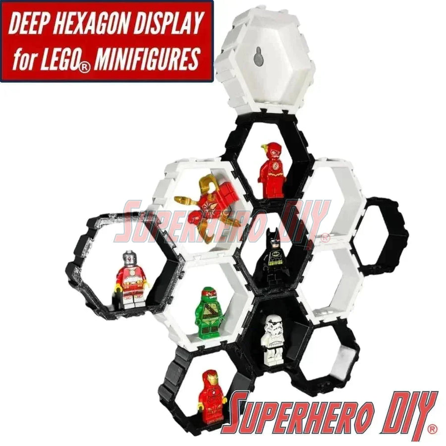 LEGO DEEP Hexagon Display for LEGO® Minifigures