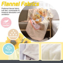 Personalized Kawaii Duck Blanket | Custom Name | Blue Hat Duck Throw