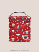 Hello Kitty® × JuJuBe Varsity Fuel Cell Insulated Bottle Bag – Red and Navy