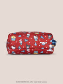 Hello Kitty® × JuJuBe Varsity Be Dapper Toiletry Cosmetic Bag – Red and Navy