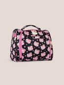 Hello Kitty® × JuJuBe Cherry Blossoms Insulated Bottle Bag – Black and Pink