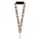 Lanyard - 1.0" - Game of Thrones TARGARYEN HOUSE OF FIRE & BLOOD Sigil White/Red/Black