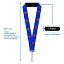Lanyard - 1.0" - Superman Shield Blue