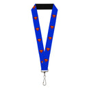 Lanyard - 1.0" - Superman Shield Blue