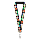 Lanyard - 1.0" - South Park Boys Face Repeat Black