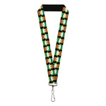 Lanyard - 1.0" - South Park Kyle Flip Poses Black