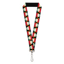 Lanyard - 1.0" - South Park Cartman Flip Poses Black