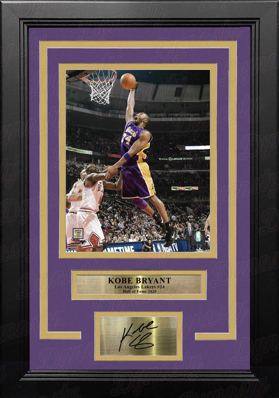Kobe Bryant Slam Dunk Los Angeles Lakers 8