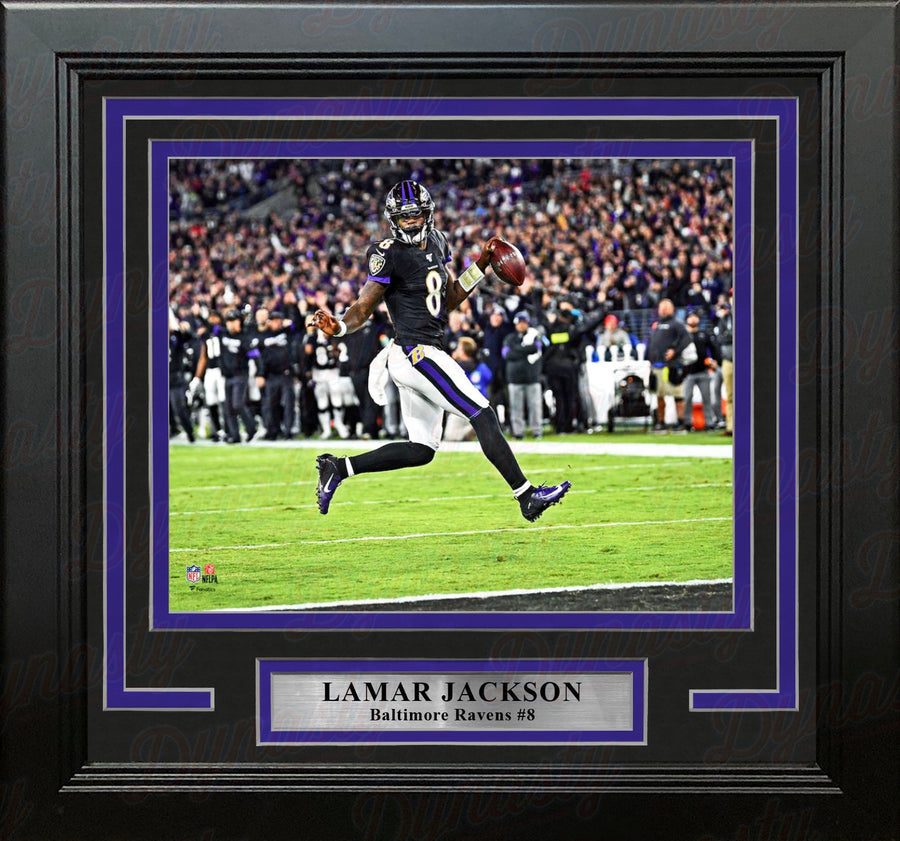 Lamar Jackson High-Stepping Touchdown Baltimore Ravens 8