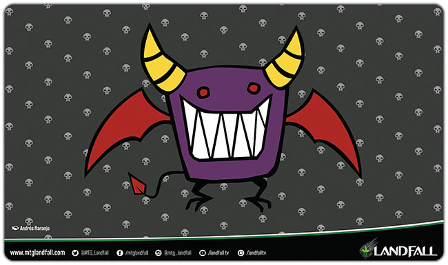 Demon Landfall Playmat