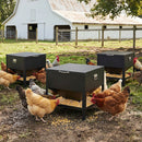 Large Capacity Chicken Feeder with Openable Lid