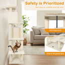 Large Cat Tree for Indoor Cats 70" Tall Cat Tower