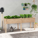 Large Raised Garden Bed with Drainage Holes and 6 Supporting Legs