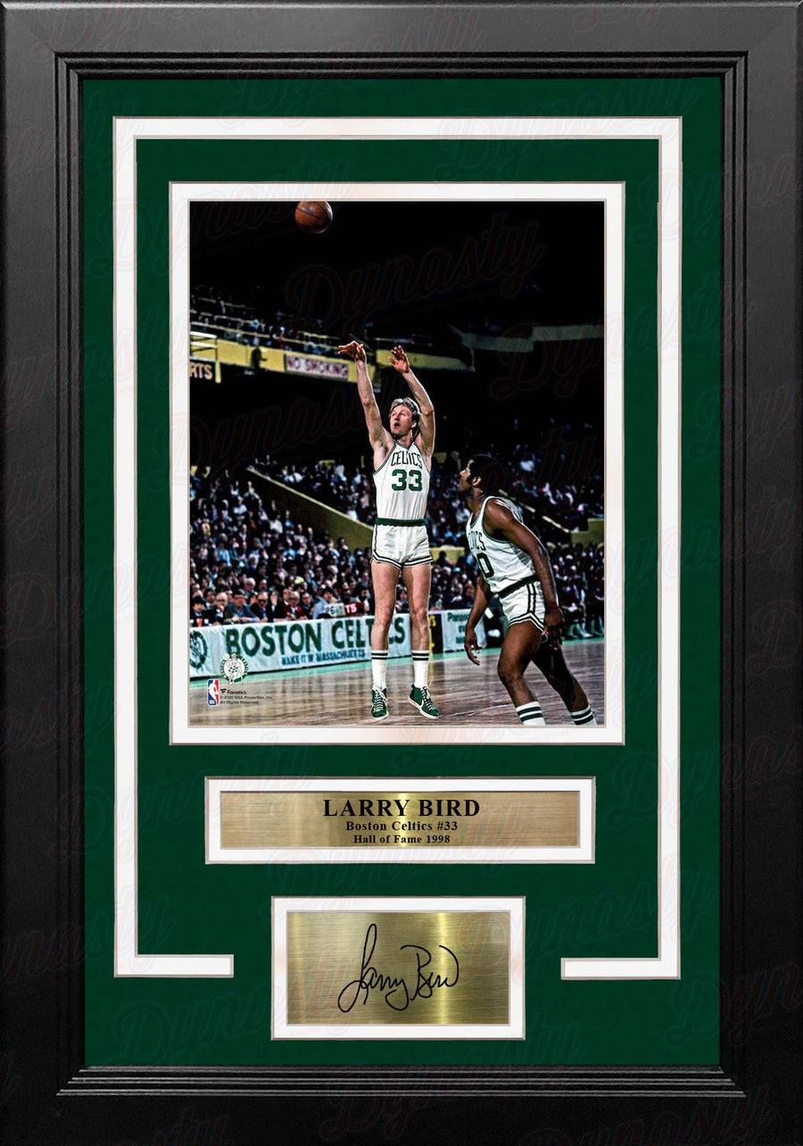 Larry Bird in Action Boston Celtics 8