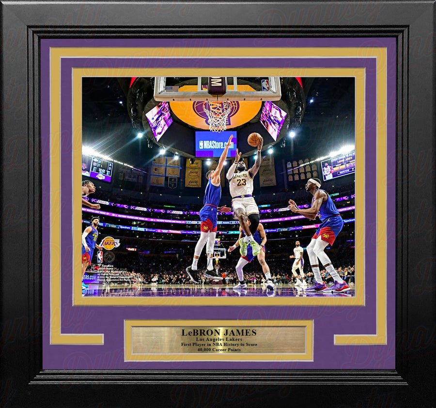LeBron James 1st Player to Score 40,000 Points Los Angeles Lakers 8