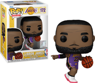 Pop! NBA: Los Angeles Lakers - LeBron James (Purple Jersey)