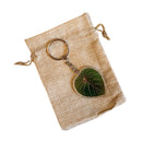 Leaf Acrylic Keychain | 7 Illustrated Styles | Double-Sided Design