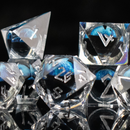 Legacy of Blue Eyes Liquid Core Dice Set - Silver