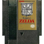 Legend Of Zelda (Gold Cart) - NES (LOOSE)