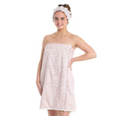 Leopard Spa Wrap and Headband Set | Giftable Bath Body Towel Shower Essentials