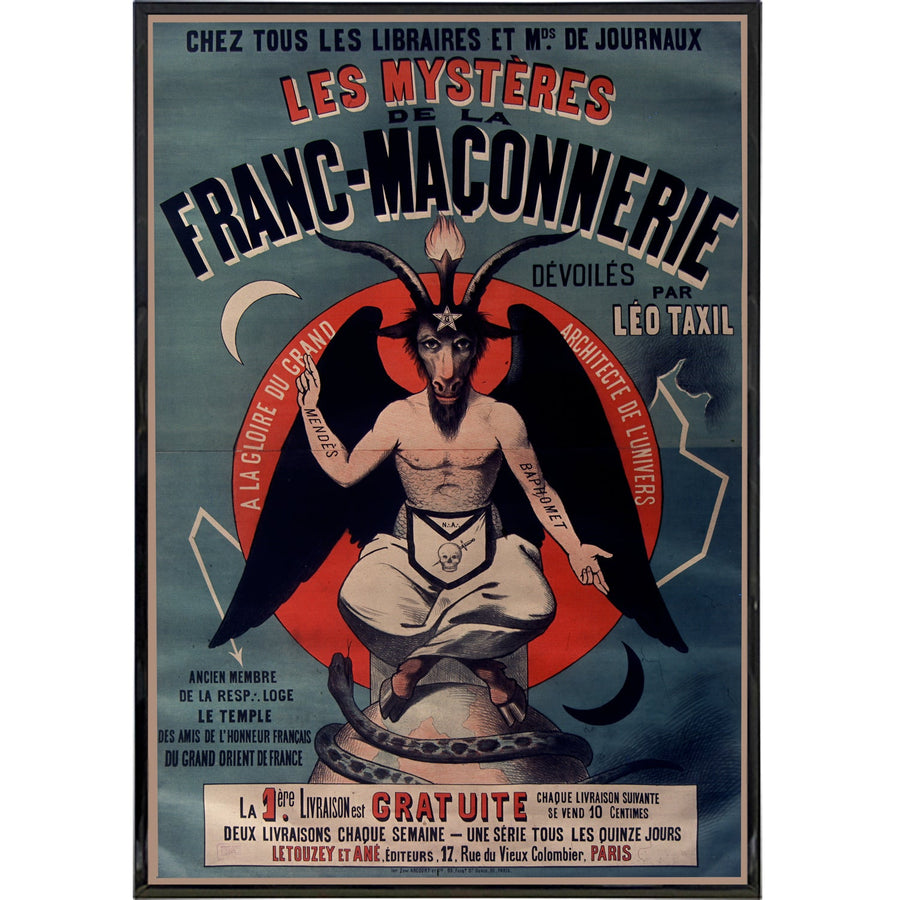 Les Mysteres Baphomet Cover Print