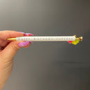 Let Them Eat Cake Tassel Pen Set of 6 | Giftable Pen | Novelty Office Desk Supplies