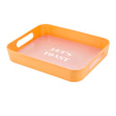 Let's Toast Retro Acrylic Bar Tray | 14" x 10"