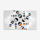 Abstract Sunset Playmat