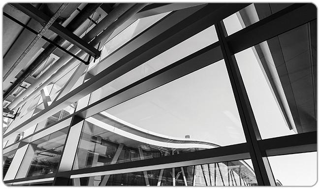 Black and White Window Playmat