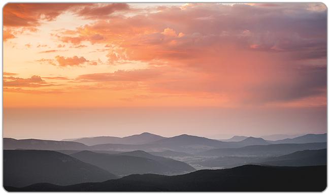 Hazy Sunrise Playmat