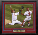 Brad Lidge & Carlos Ruiz 2008 World Series Last Out Celebration Philadelphia Phillies Framed Baseball Photo