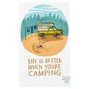 Life Is Better When Camping Enamel Pin