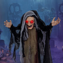 Life Size Animatronic Witch with Pre-Recorded Phrases