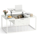 Lift Top Coffee Table Modern Center Table with Hidden Storage Compartment