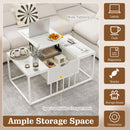 Lift Top Coffee Table Modern Center Table with Hidden Storage Compartment