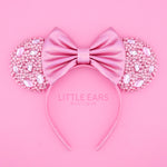 Light Pink Sparkle Mickey Ears