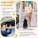 Lightweight Baby Stroller |Compact Travel Stroller for Airplane Fits Airplane Cabin & Overhead